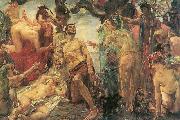 Lovis Corinth Versuchung des heiligen Antonius oil painting